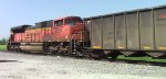 BNSF coal train DPU